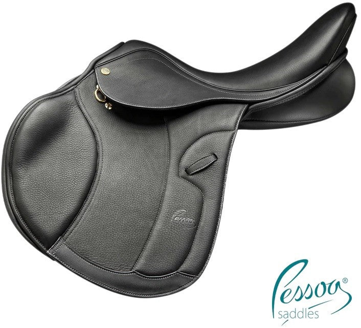 Pessoa World Champion Jumping Saddle Black [:16.0"]