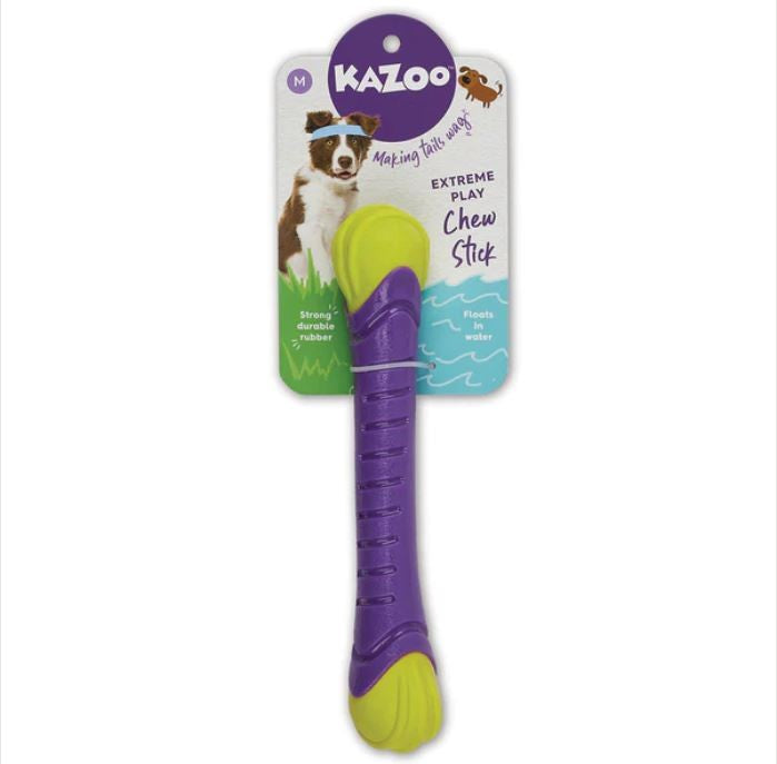 Kazoo Dog Toy Extreme Play Chew Stick Medium