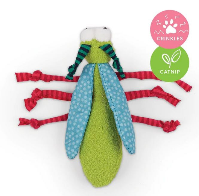 Cat Toy Kazoo Crinkle Bug