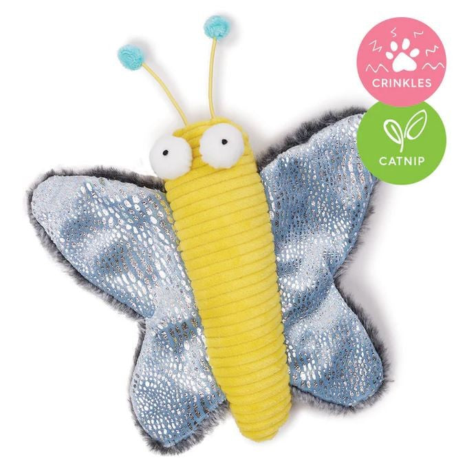 Cat Toy Kazoo Butterfly Kicker