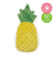 Cat Toy Kazoo Crinkly Pineapple