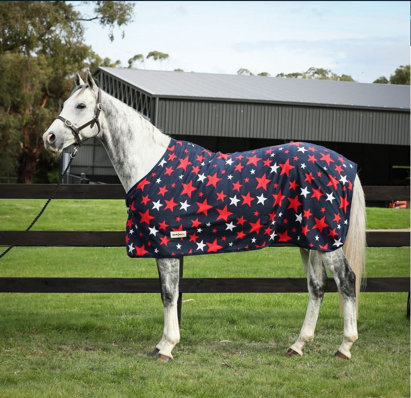 Polar Fleece Rug Stars Eureka [:5'9"]