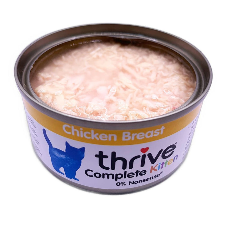 Thrive Cans Cat Kitten Chicken 75gm Each [:1x 75gm]
