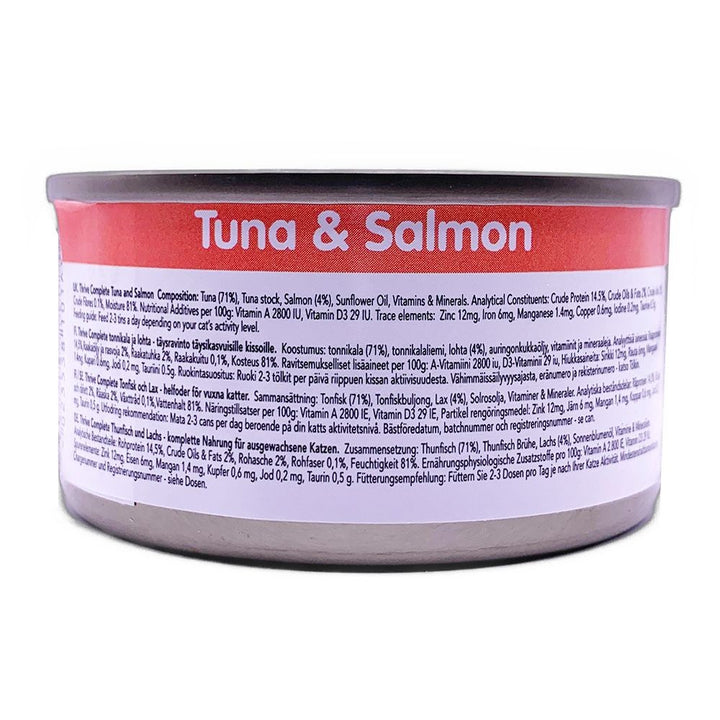 Thrive Cans Cat Adult Tuna & Salmon 75gm Each [:1x 75gm]