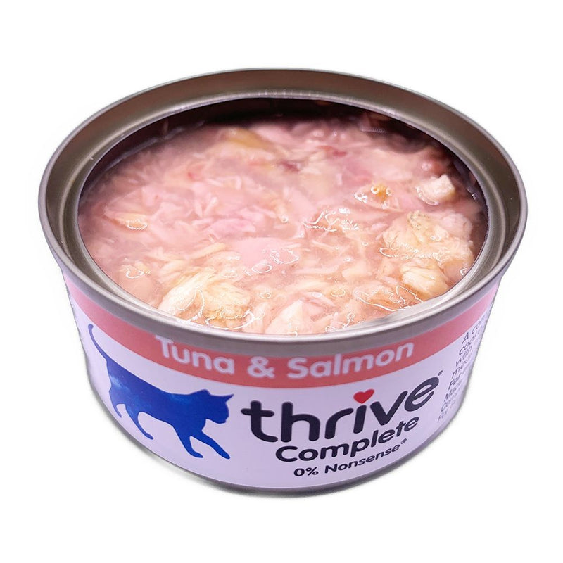 Thrive Cans Cat Adult Tuna & Salmon 75gm Each-Thrive-Ascot Saddlery