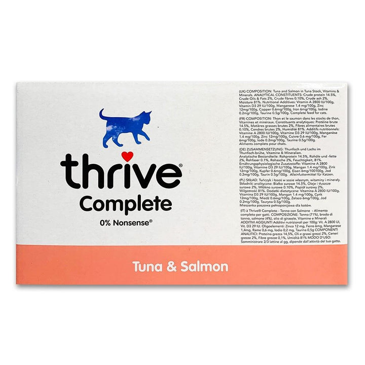 Thrive Cans Cat Adult Tuna & Salmon 75gm Each [:1x 75gm]