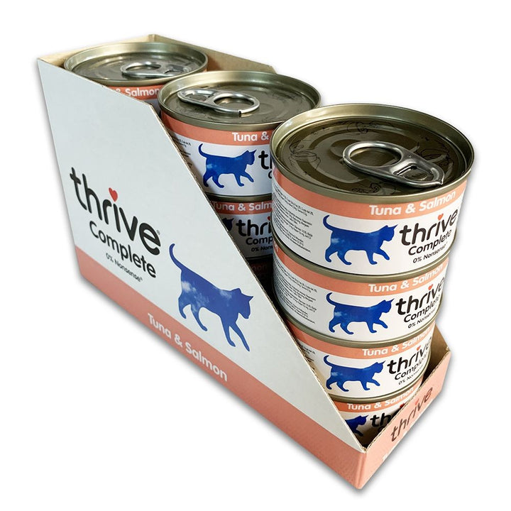 Thrive Cans Cat Adult Tuna & Salmon 75gm Each [:1x 75gm]
