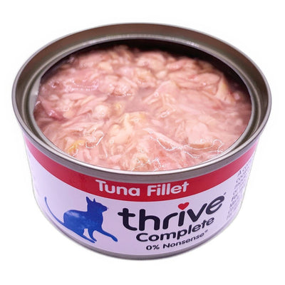 Thrive Cans Cat Adult Tuna Fillet 75gm Each-Thrive-Ascot Saddlery