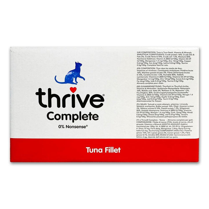 Thrive Cans Cat Adult Tuna Fillet 75gm Each [:1x 75gm]