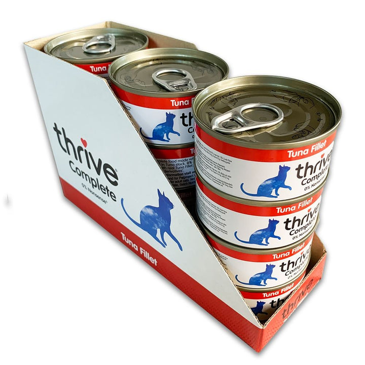 Thrive Cans Cat Adult Tuna Fillet 75gm Each [:1x 75gm]