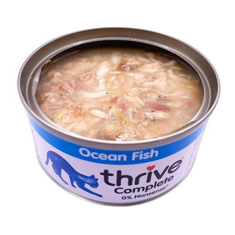 Thrive Cans Cat Adult Ocean Fish 75gm Each-Thrive-Ascot Saddlery