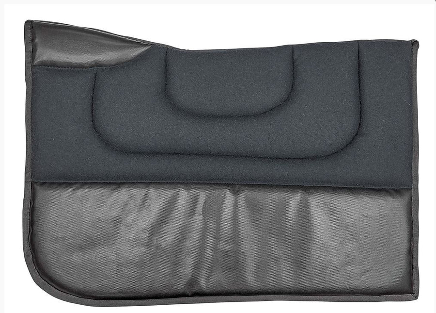 Saddlecloth Race Trackwork Wool Black & Black