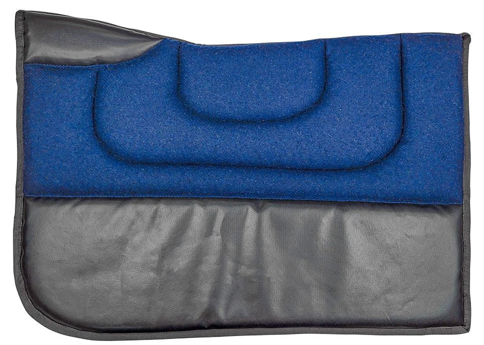 Saddlecloth Race Trackwork Wool Royal & Black