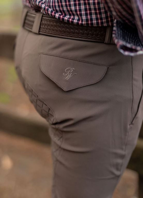 Breeches Peter Williams Windsor Cross Country Walnut Mens M4 [:32"]