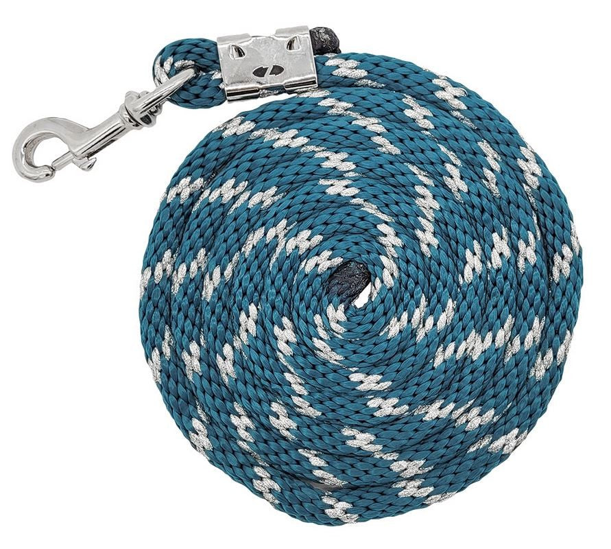 Lead Braided Shimmer Peacock