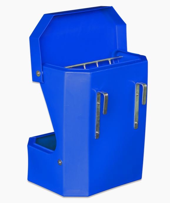 Hay Rack Feeder & Lid Agboss Blue