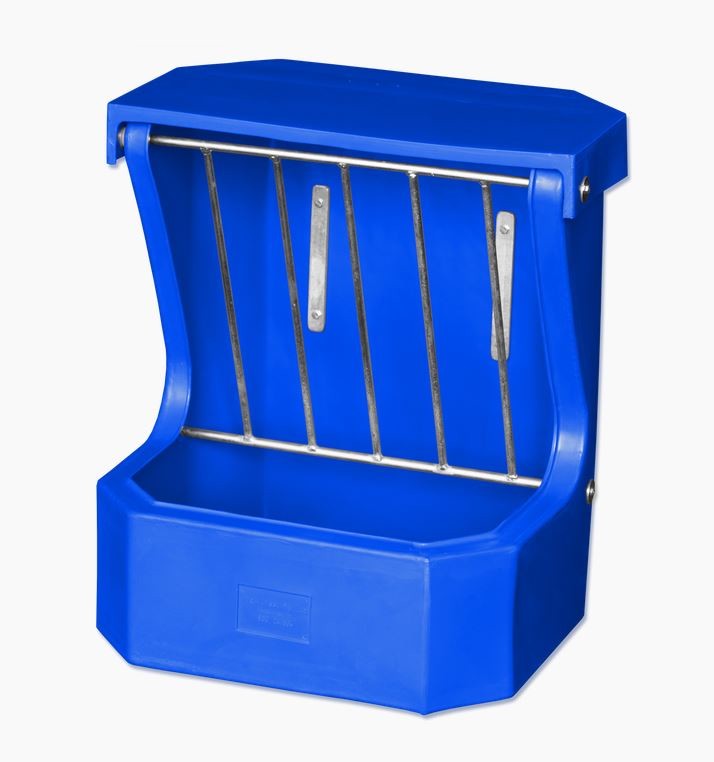 Hay Rack Feeder & Lid Agboss Blue