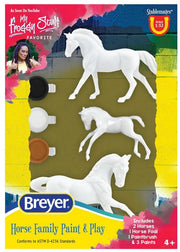 Breyer Activity Mini Painting Horse Family