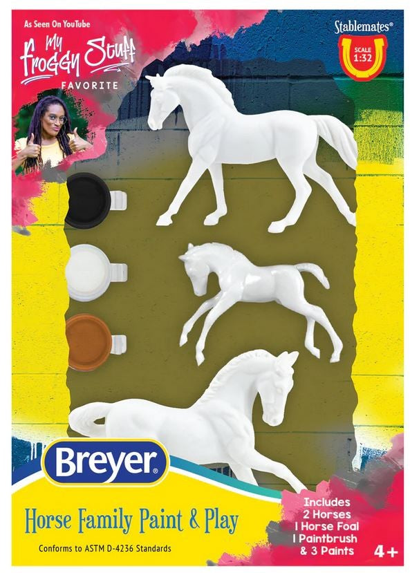Breyer Activity Mini Painting Horse Family