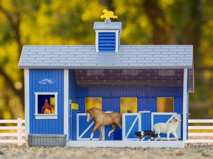 Breyer Farms Home At The Barn Playset