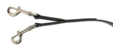 Double Clip Lead Pvc Tekna Black
