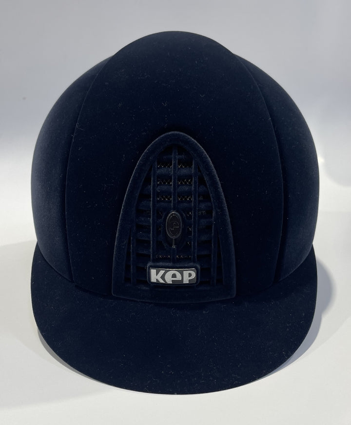 Helmet Kep Cromo Velvet Blue Blue Grid [:52cm]