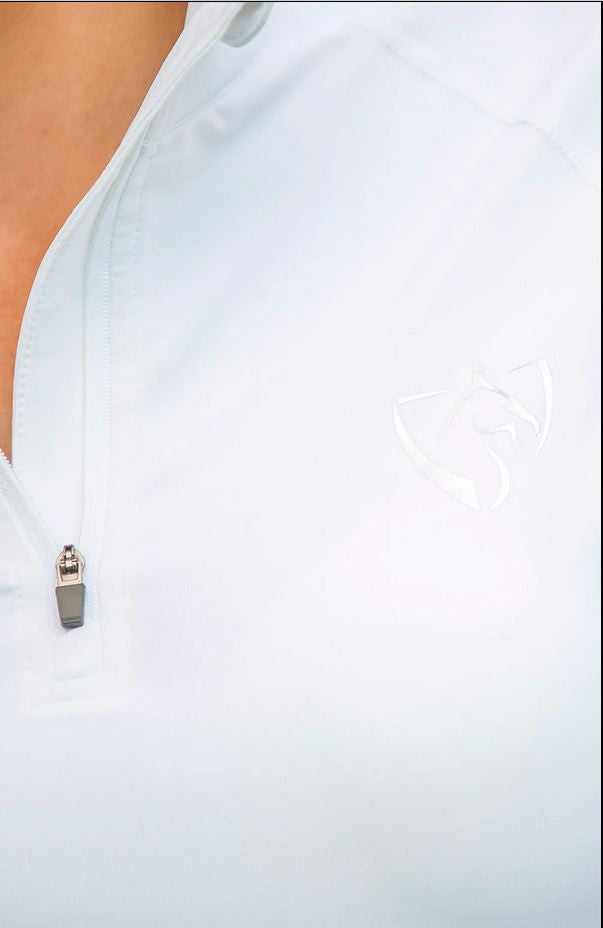Shirt Riding Bare Equestrian Technical Lightweight White [:small]