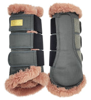 Dressage Boots Fleece Estate 2023 Grey & Dusk Large