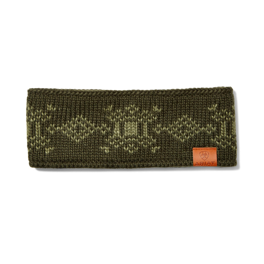 Headband Ariat Uni Patrona Forest Mist / Four Leaf Clover