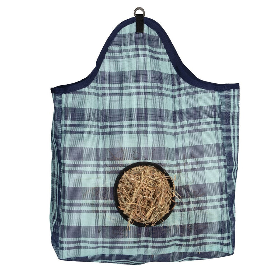 Hay Bag Pvc Mesh Turquoise