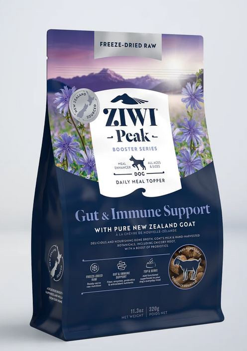 Ziwi Peak Freeze Dried Dog Booster Goat Gut & Immunity 320gm