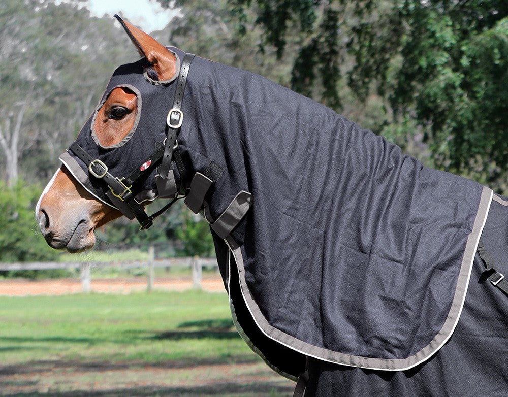 Wool Stadium Hood Zilco Black [:small]