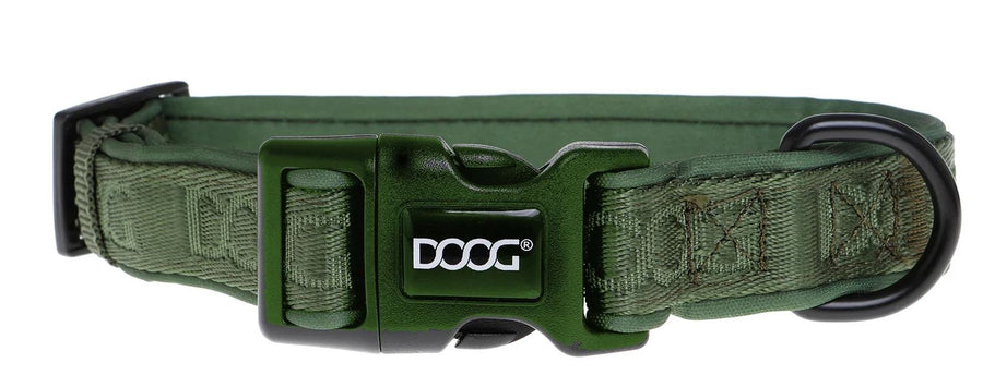 Doog Dog Collar Neosport Neoprene Green [:extra Small]