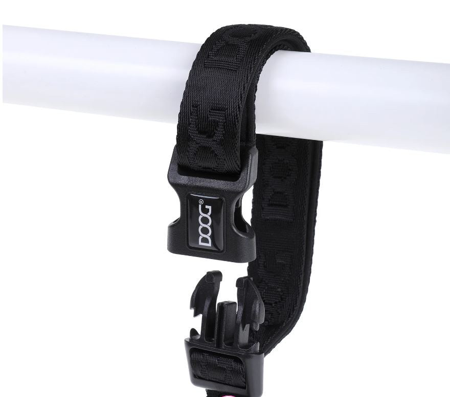 Doog Dog Leash Neosport Neoprene Clip It Black Extra Large