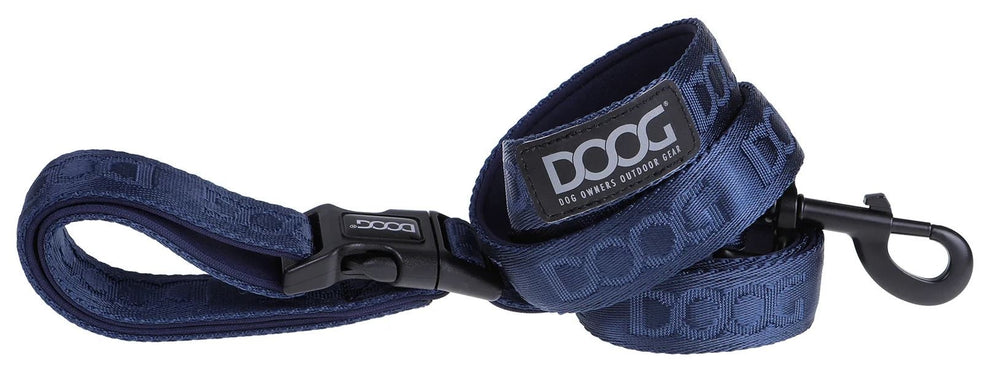 Doog Dog Leash Neosport Neoprene Clip It Navy Extra Large