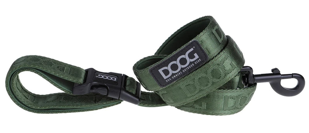 Doog Dog Leash Neosport Neoprene Clip It Green Extra Large
