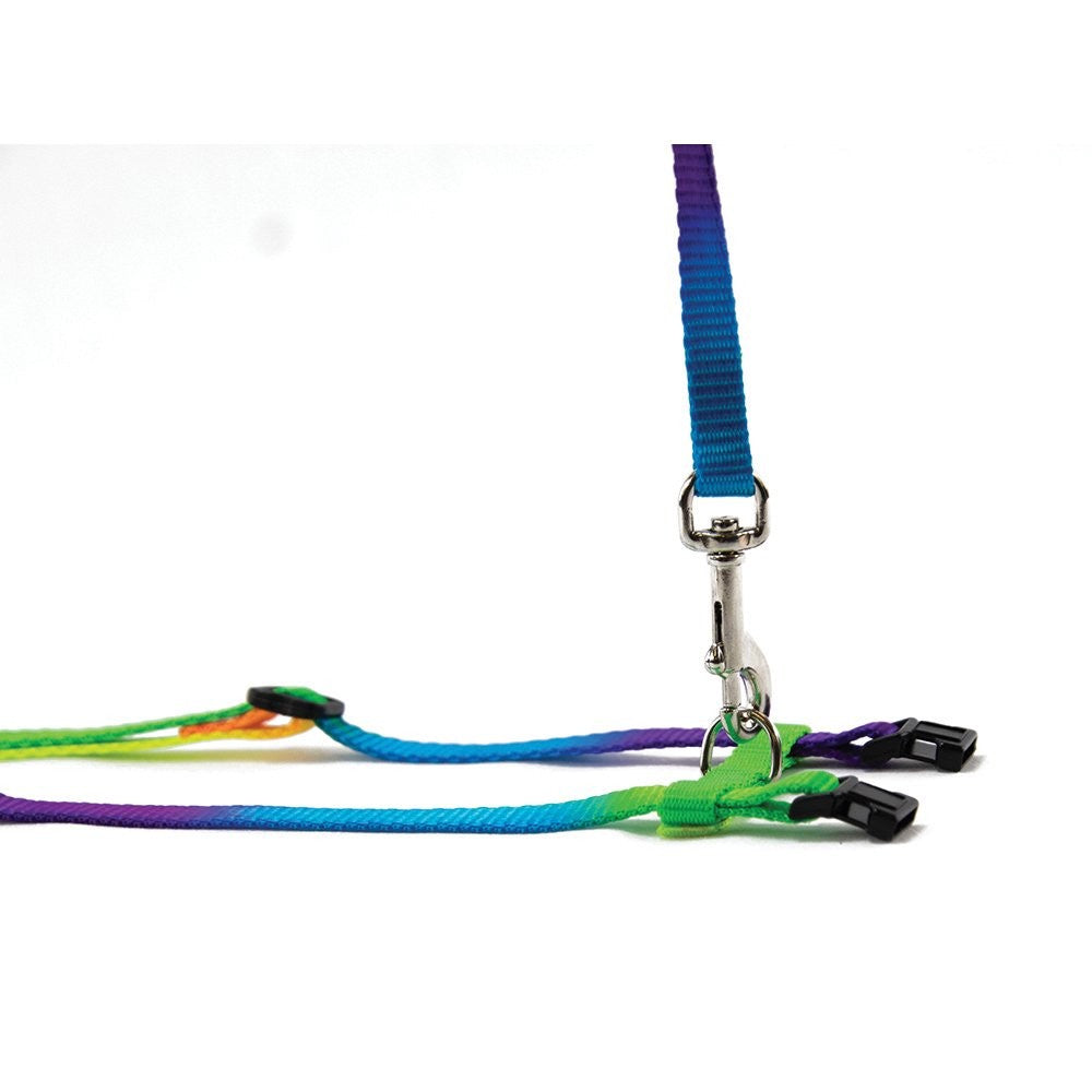 Cat Harness & Leash Prestige Rainbow 3/8" Adjustable