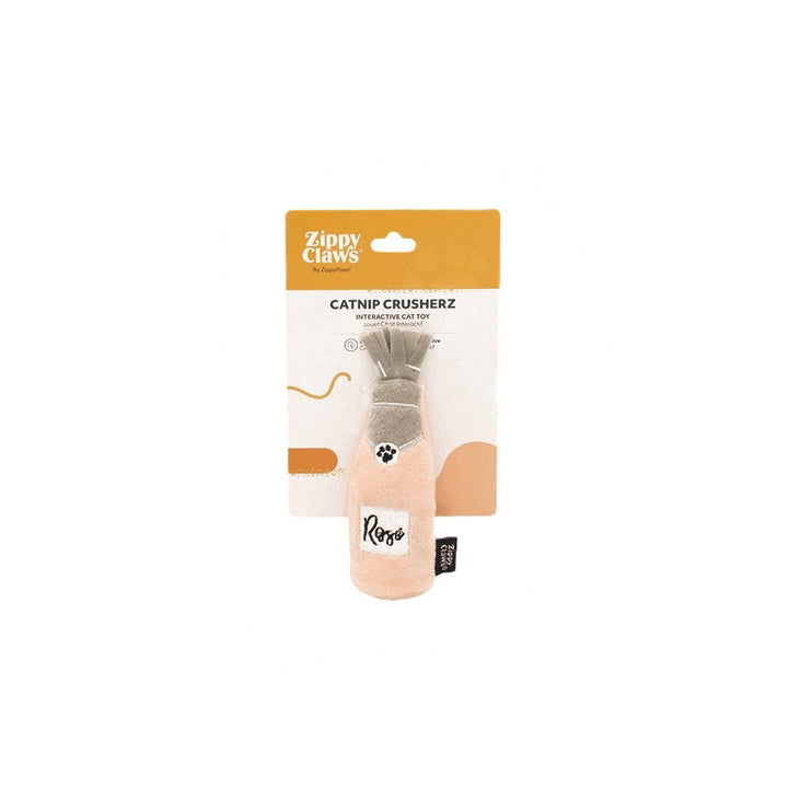Cat Toy Zippy Claws Cattnip Crusherz Rose 20cm X 10cm X 3cm