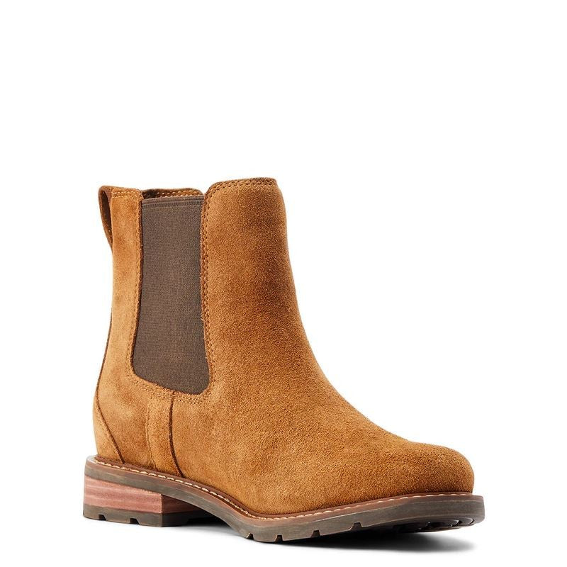 Boots Dress Ariat Wexford Non H20 Chestnut Ladies-Ariat-Ascot Saddlery