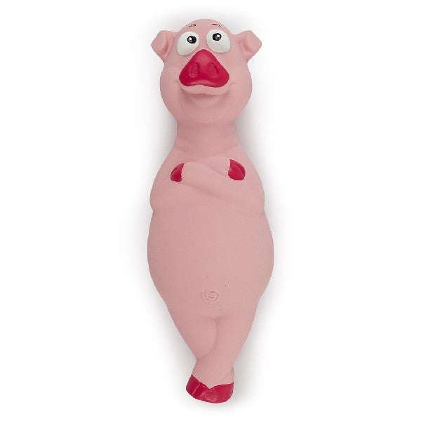Kazoo Dog Toy Poised Pig Medium