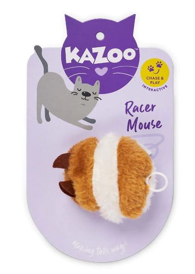 Cat Toy Kazoo Racer Mouse-Kazoo-Ascot Saddlery