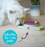 Kazoo Dog Toy Interactive Puzzle Play Triangle Turn