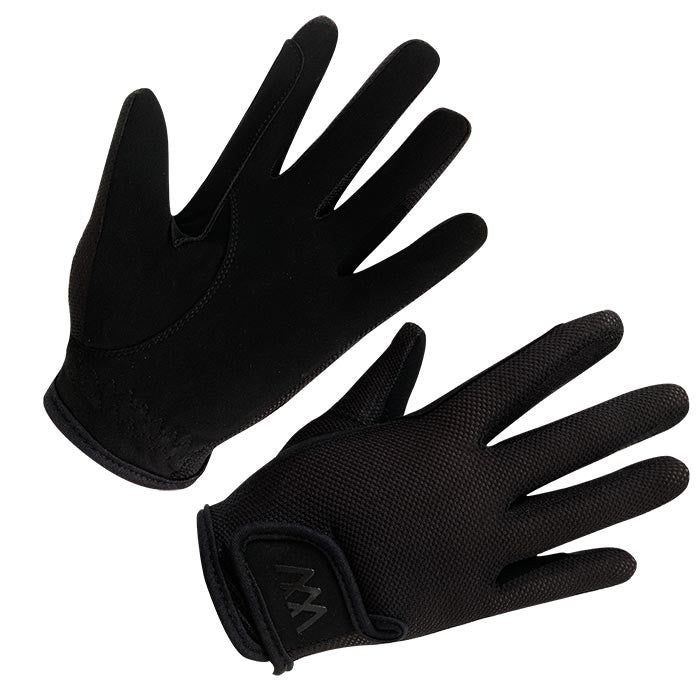 Gloves Woof Young Riders Pro Black [:small]