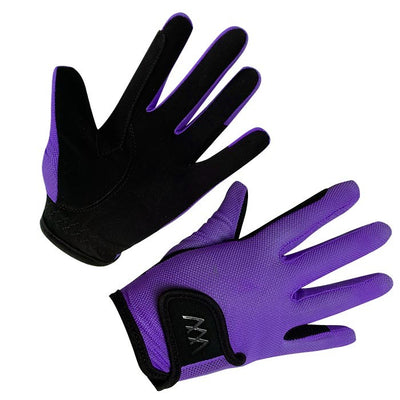 Gloves Woof Young Riders Pro Ultra Violet-Woof-Ascot Saddlery