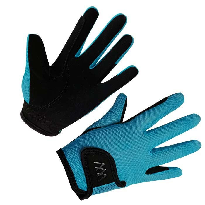 Gloves Woof Young Riders Pro Turquoise [:small]