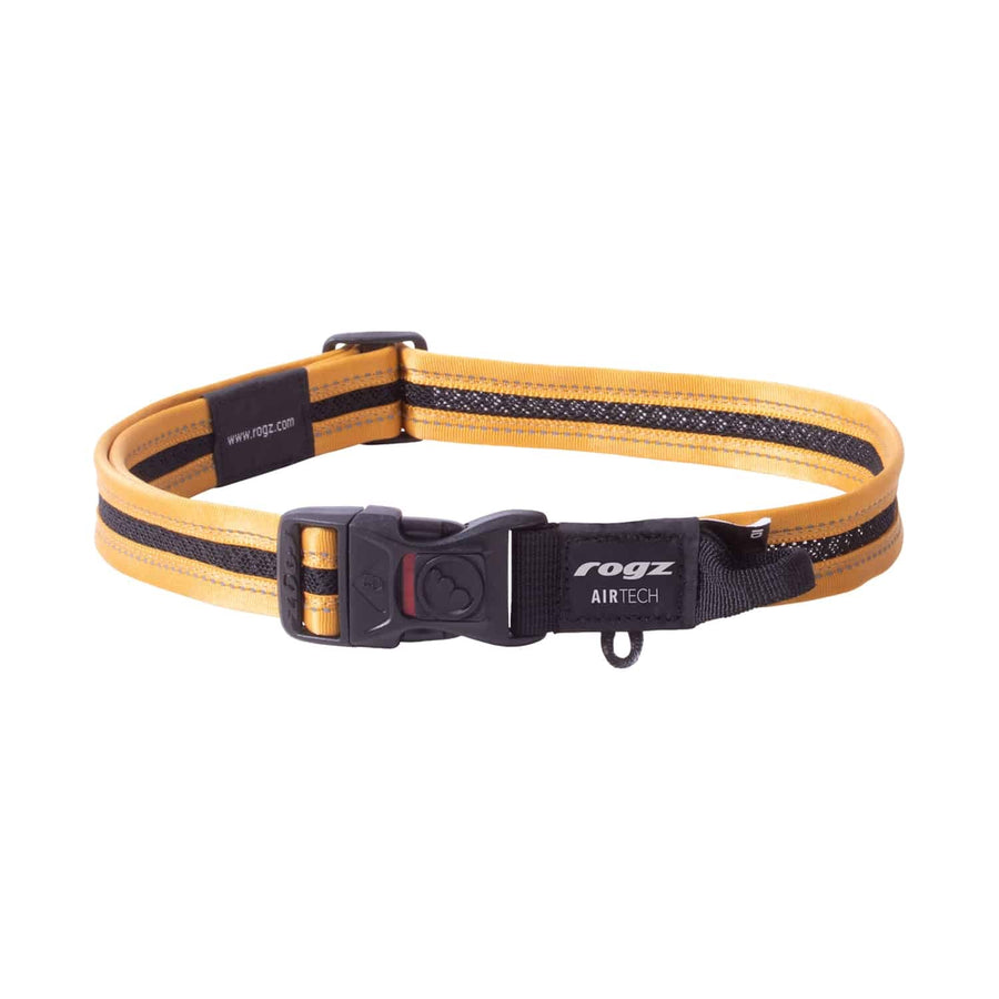 Rogz Dog Collar Airtech Classic Burnt Ochre [:medium]