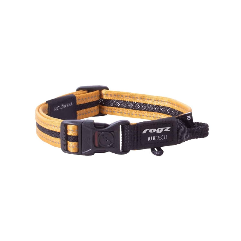 Rogz Dog Collar Airtech Classic Burnt Ochre-Rogz-Ascot Saddlery
