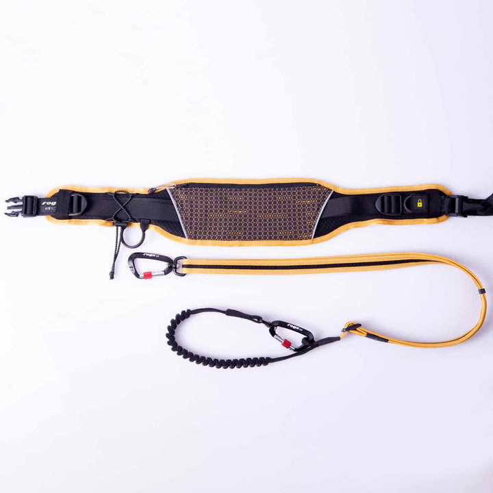 Rogz Airtech Sport Belt & Lead Rock Red Small/medium