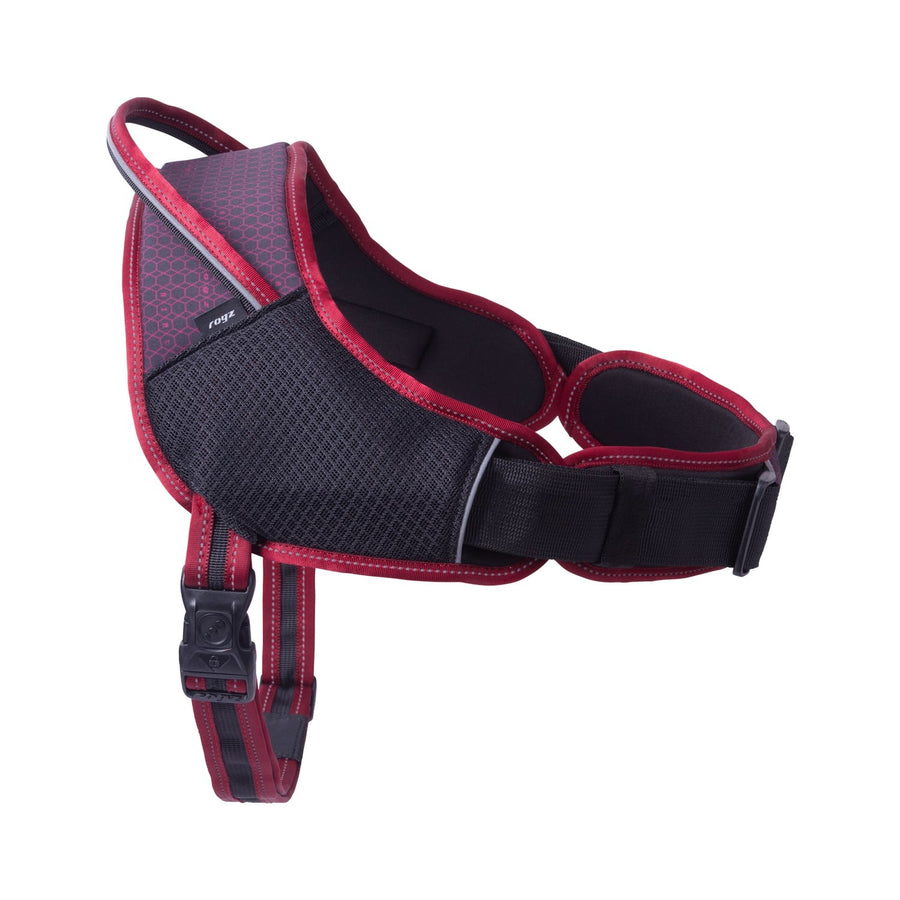 Rogz Airtech Sport Harness Rock Red [:small]