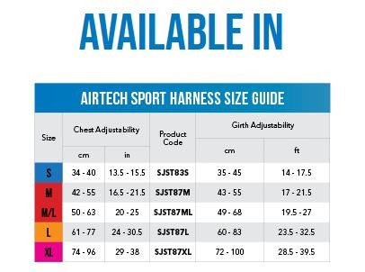 Rogz Airtech Sport Harness Rock Red [:small]